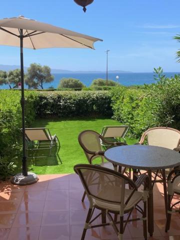 Grand Studio Route Des Sanguinaires Tres Belle Vue Mer Ajaccio (Corsica) Exterior photo